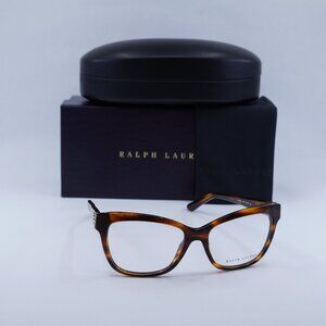 Final Price Ralph Lauren RL6164 5007 Cat Eye Eyeglasses 53mm - Havana